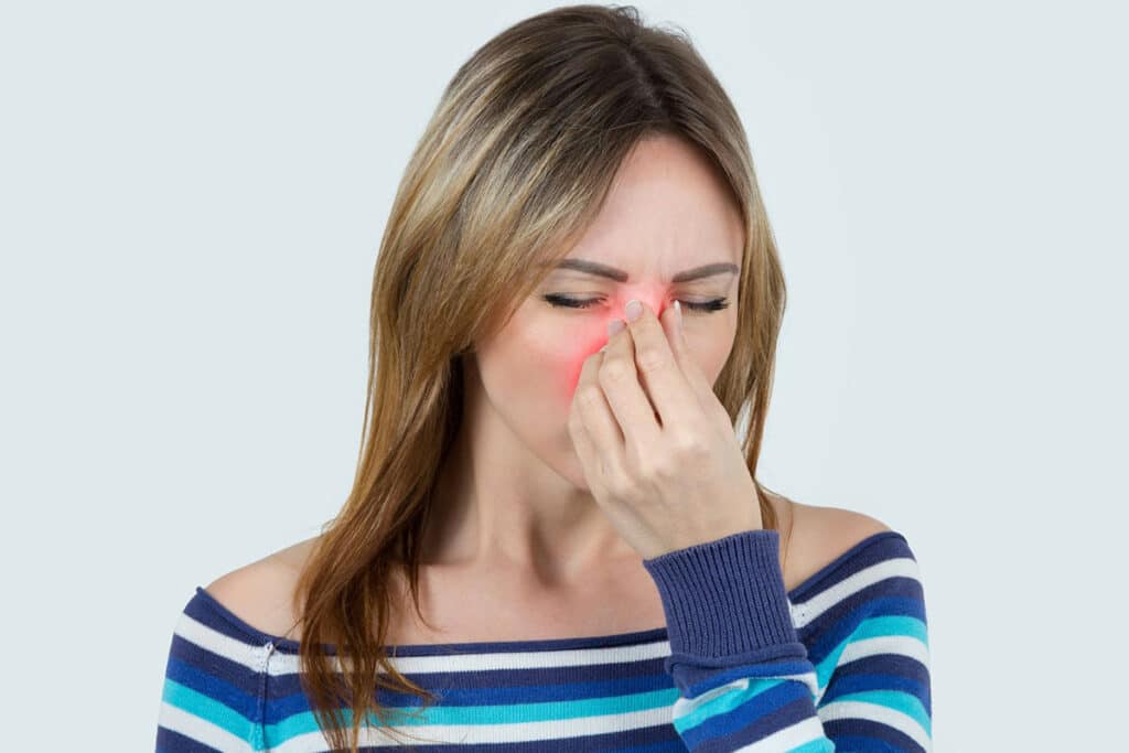 Sinus complications, such as chronic sinusitis, can cause persistent inflammation and infection of the sinuses, leading to symptoms like facial pain, nasal congestion, and headaches.