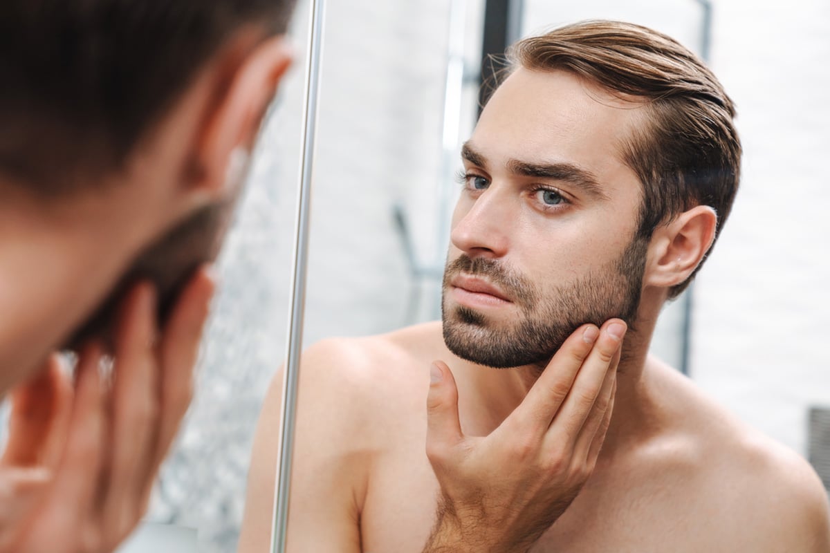 Comparing beard transplants with medical growth solutions.